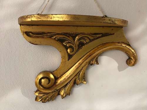PAIR OF GILTWOOD SCONCES