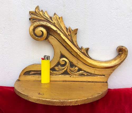 PAIR OF GILTWOOD SCONCES