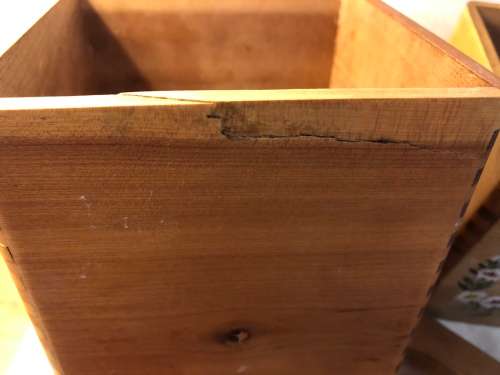 VINTAGE WOODEN CONTAINERS