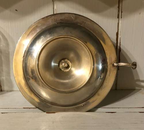 SILVER PLATED CHAMBER STICK / CANDLE HOLDER