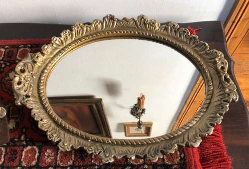 VINTAGE MIRROR - Queen Anne reproduction