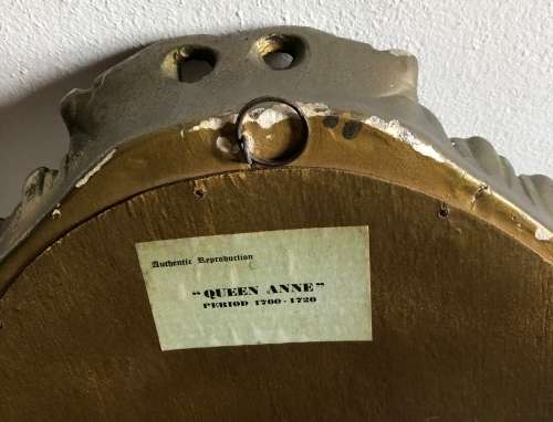 VINTAGE MIRROR - Queen Anne reproduction