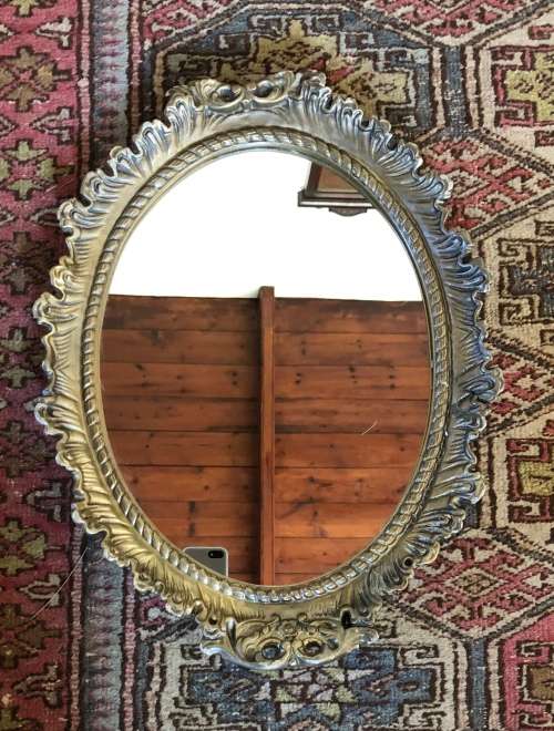 VINTAGE MIRROR - Queen Anne reproduction