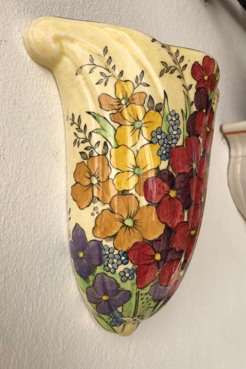 TUSCAN VINTAGE WALL FLOWER POCKET