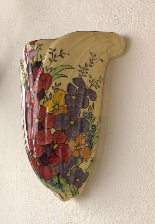 TUSCAN VINTAGE WALL FLOWER POCKET