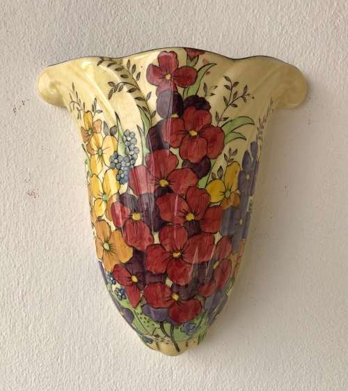 TUSCAN VINTAGE WALL FLOWER POCKET