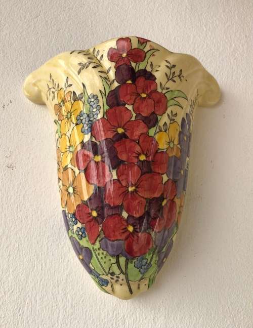 TUSCAN VINTAGE WALL FLOWER POCKET