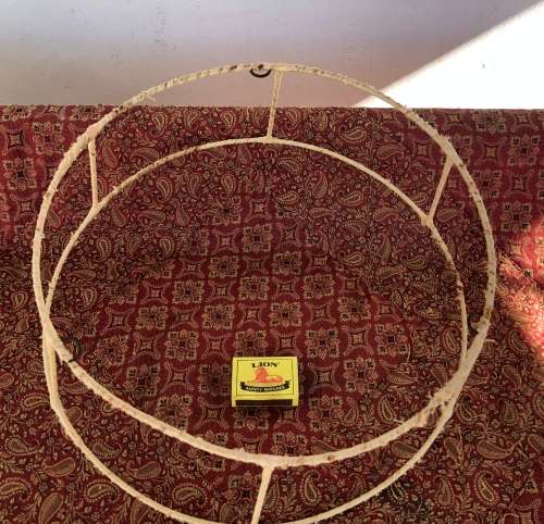 ANTIQUE BRASS LAMP WITH SNUFFER