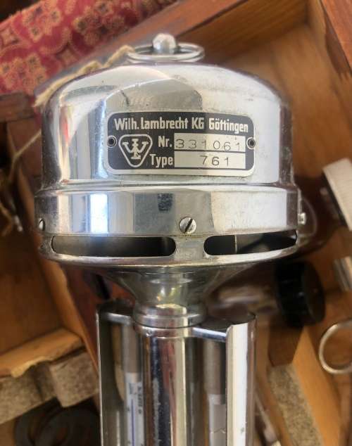 VINTAGE ASPIRATION PSYCHROMETER made in Germany