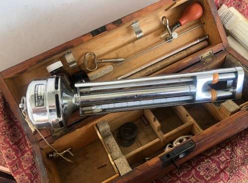 VINTAGE ASPIRATION PSYCHROMETER made in Germany