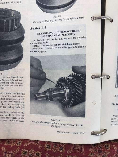 MORRIS MINOR WORKSHOP MANUAL