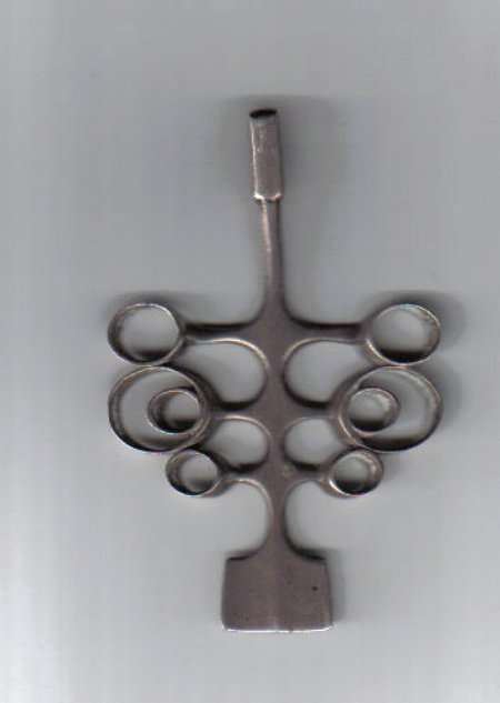 HAND CRAFTED SILVER PENDANT