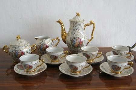 CZECHOSLAVAKIA BERNADOTTE COFFEE SET
