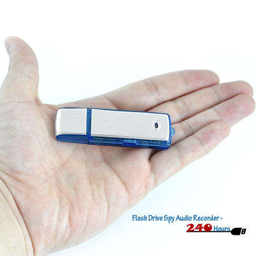 4GB USB Flash Drive Audio Recorder - High Quality, Long Distance Recording, Record up to 240 hours