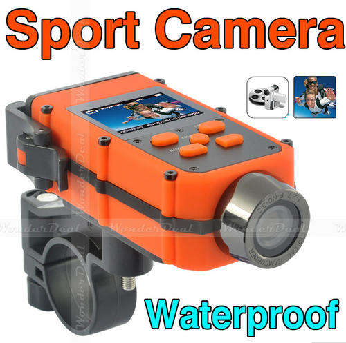 Sports Action Camera "XPolis HD" - 1080P, Full HD, Automatic Image Orientatio, Waterproof, Rugged