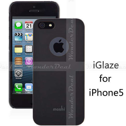 Moshi iGlaze Hard Shell Case for iPhone 5 4 4s + Free Screen Protective Film