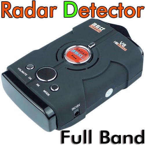 NEW 360 Plus Full Band Car Speeding Radar Detector Scanning Early Warning System with Display Screen