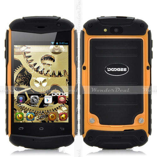 DOOGEE TITANS Shockproof DG150 3.5 Inch Screen 3G Dual SIM Android 4.2 GPS Phone Dual Core 1.3G CPU