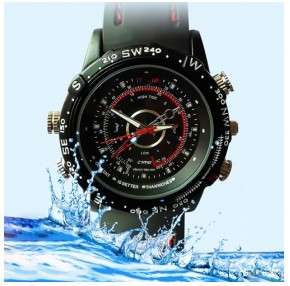 4GB Waterproof Fashion Spy Watch Digital Video Recorder with Hidden Camera