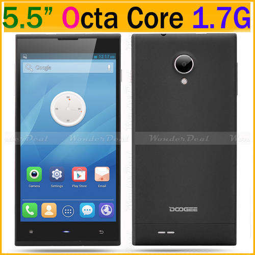 2014 New Release: DOOGEE DG550 OctaCore 1.7G 5.5 Inch IPS Screen 3G Android GPS SmartPhone 16G