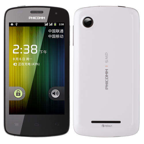 Phicomm i300  QuadCore 1.3G CPU 4.5 Inch 720P IPS Screen 3G Dual SIM Android 4.2 GPS Phone