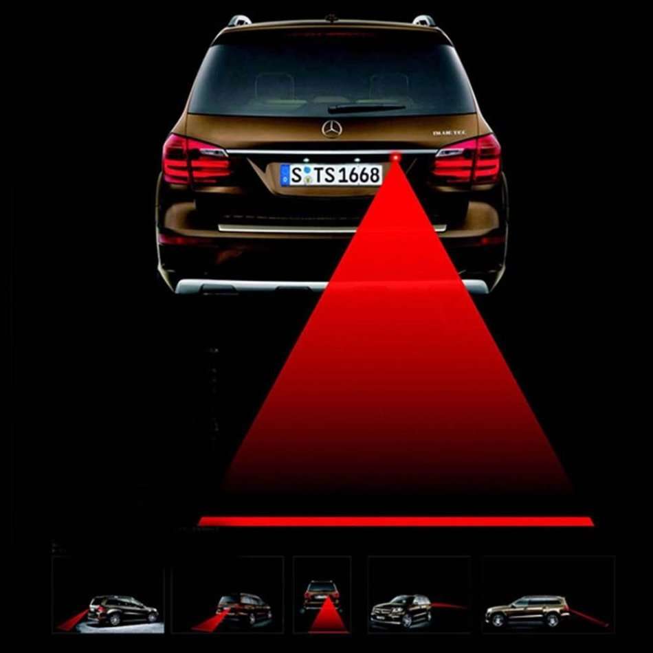 Car Laser Fog Light Rear Anti-Collision Driving Safety Signal Warning Lamp