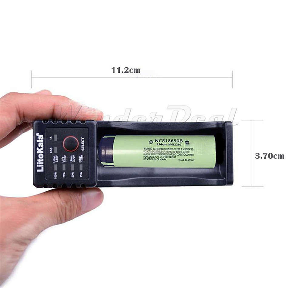 LiitoKala lii - 100 Smart Universal Battery Charger for 18650,14500,17670,10440,18350,18490,16340
