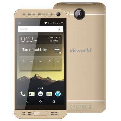 VKWORLD VK800X 3G Smartphone 5.0 inch Android 5.1 MTK6580 Quad Core 1.3GHz 1GB + 8GB DualCameras GPS
