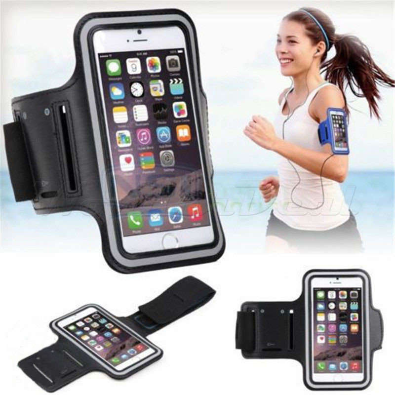 Universal Waterproof Jogging Gym Sports Armband Cell Phone Case Bag For iPhone Samsung 4.5-5.5 inch