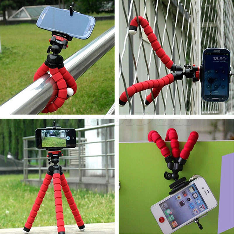 Universal Mini Tripod Octopus Supports For Cell Phone Digital Camera Stand Tripod Mount Phone Holder