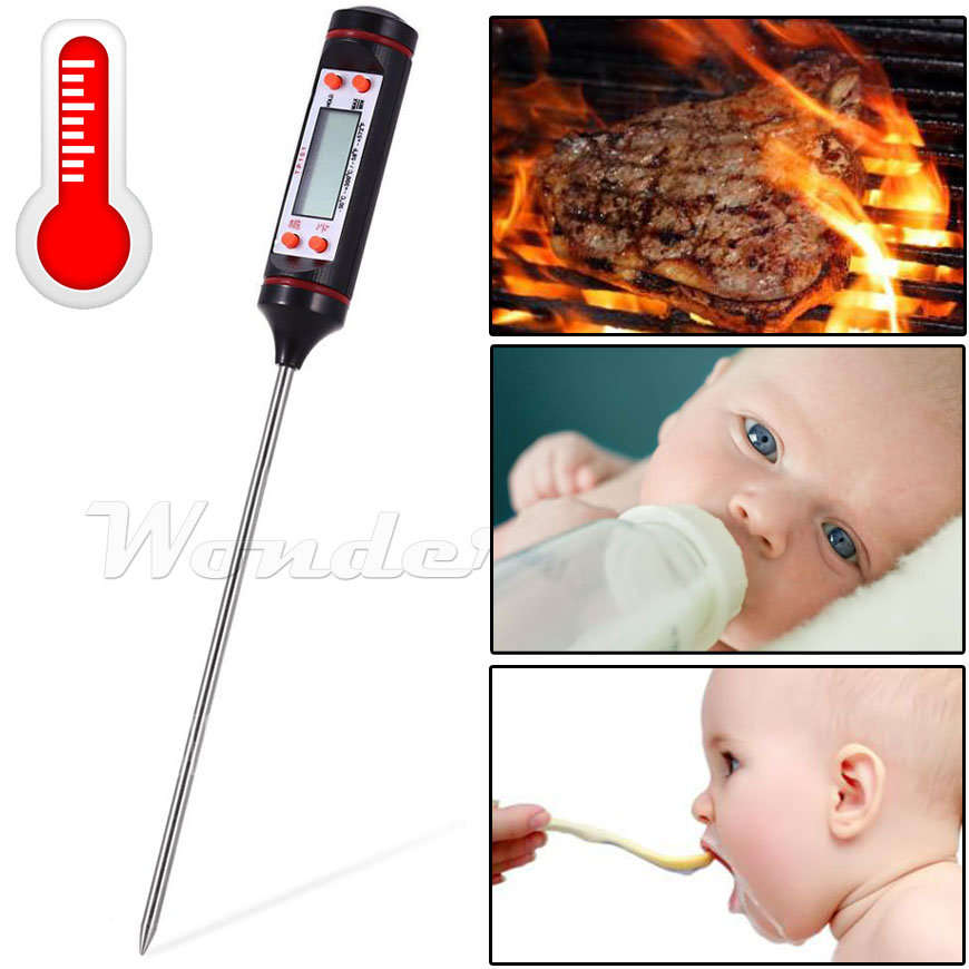 Pen Style Digital Cooking Food / Milk Thermometer with Data Hold Functions Idea for Formular BBQ etc