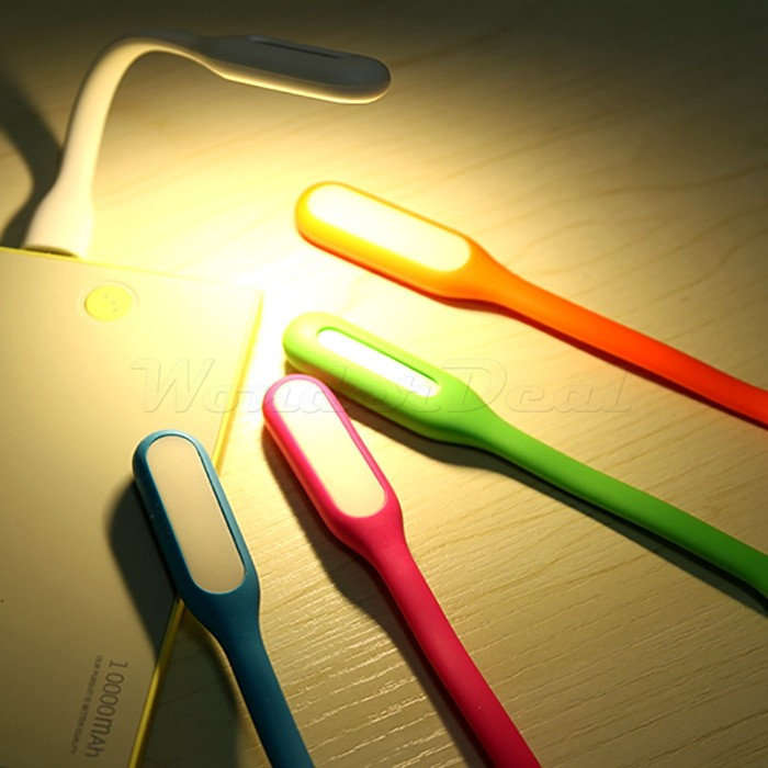 Mini Flexible USB LED Light Portable Night Work Desk Lamp for Power Bank Laptop Protect Eyesight