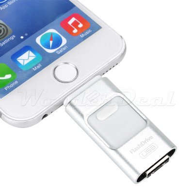 8GB Multi-functional USB Cell Phone Flashdisk for iOS iPhone, Android, MicroUSB, Windows Devices