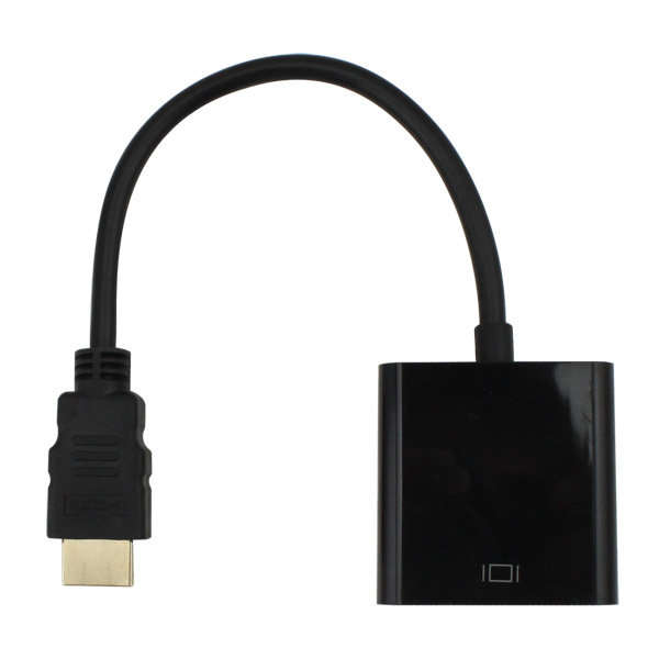 HDMI Male to VGA Female Cable Adaptor HDMI to Analog RGB VGA Video Converter Adapter for Laptop, PC