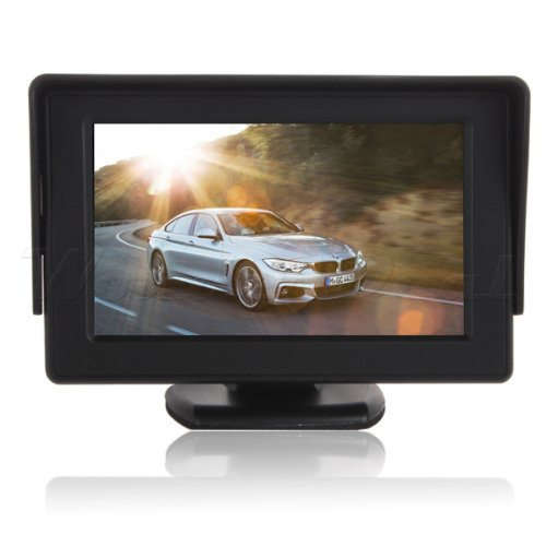Car 4.3" LCD Colour Screen for Car Reverse Rearview Parking System, DVD etc.
