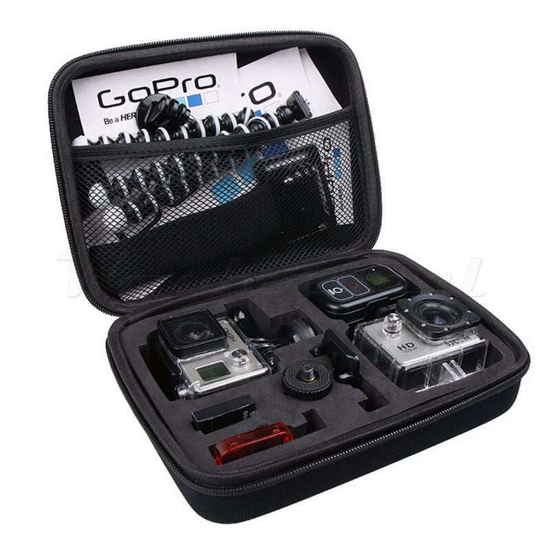 GoPro & Sports Action Camera Accessroies Protection Carry Bag Travel Storage Collection Case -Medium