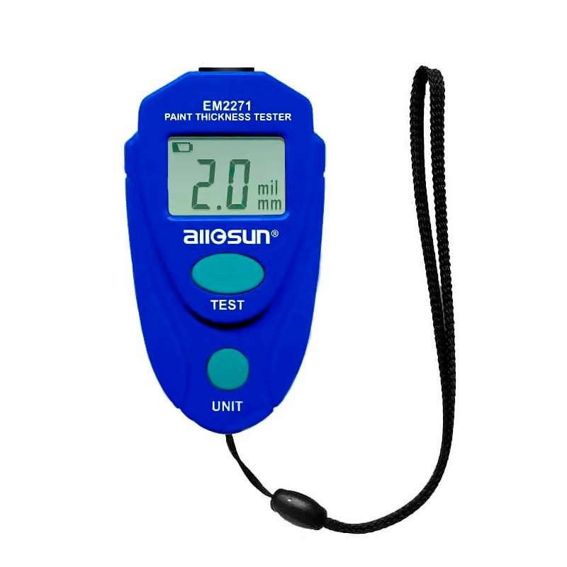 ALLSUN EM2271 Digital Coating Thickness Gauge Coating Meter Car Painting Meter Smart Accident Finder