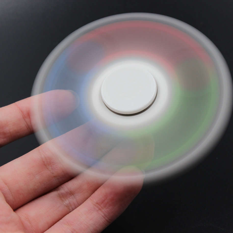 Fidget Spinner Triangle Hand Gyro Finger Bearing Tri-Spinner Autism ADHD Anxiety Stress Relief Toy