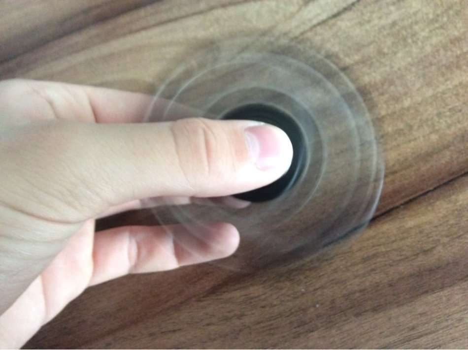 Fidget Spinner Triangle Hand Gyro Finger Bearing Tri-Spinner Autism ADHD Anxiety Stress Relief Toy