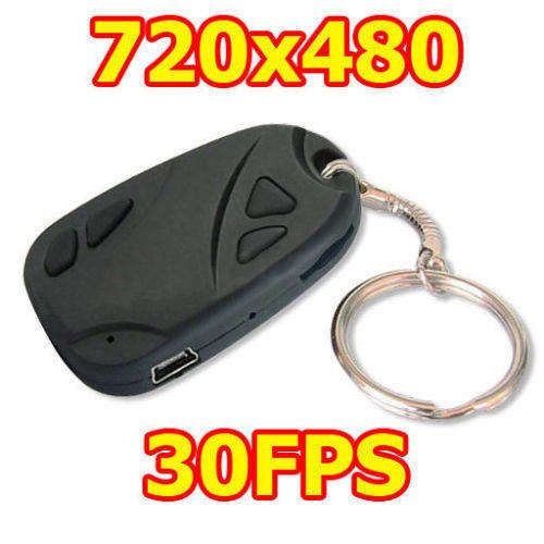 SPY CAMERA & DVR COVERT VIDEO AUDIO RECORDER MINI DV CAR KEY CHAIN