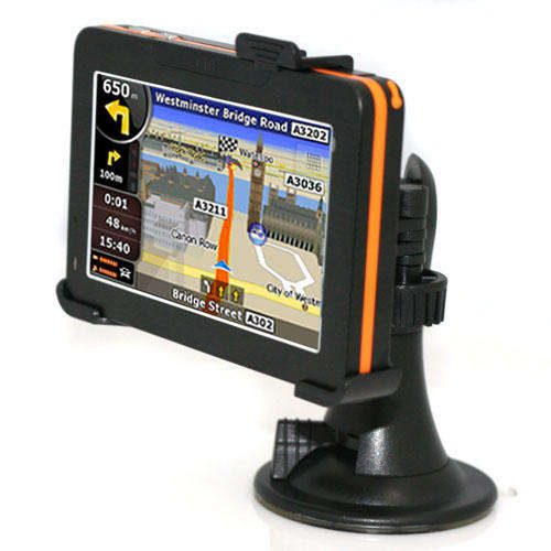 Never Lost- 4.3" GPS Car Navigation iGO South Africa Maps MP3 MP4 FM Transmitter Built-in 2GB Memory