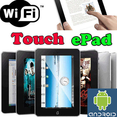 2010 Newest & Hottest Epad 7" Touch Screen Goggle Android Tablet PC MID UMPC with WiFi and Camera