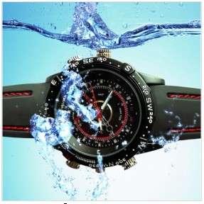 4GB Waterproof Fashion Spy Watch Digital Video Recorder with Hidden Camera