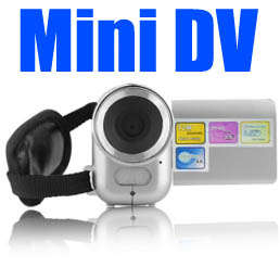 Mini DV DVR Camera Camecorder 4x Digital Zoom LED Flash Light 1.5" TFT Screen 137