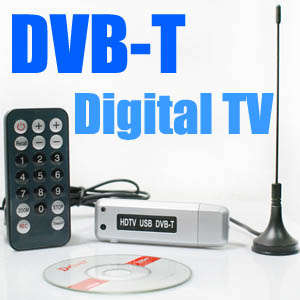 New DVB-T Digital TV Receiver USB Dongle Adapter - Digital TV On Your Laptop/PC/Destop/NoteBook