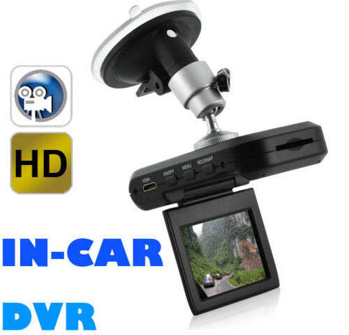 Multi-function HD 720P Portable in-Car DVR Mini DV Sports Action Camera 2.5 inch TFT LCD Screen