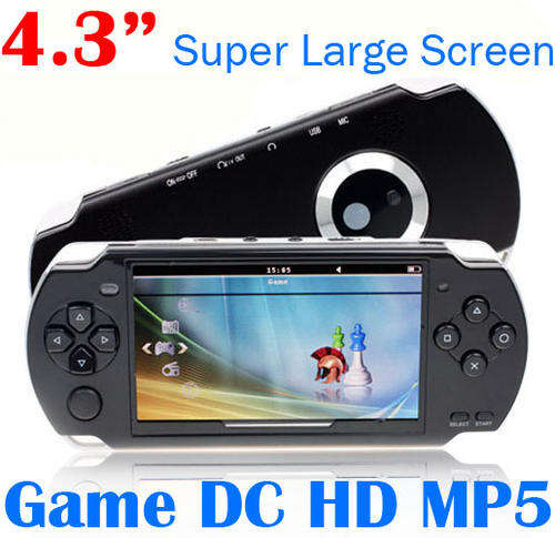 Multimedia Player Game Console Mp3 Mp4 Mp5 RMVB with Camera E-book Photo 4GB Memory - Not SONY PSP