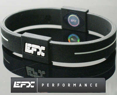 EFX Performance Holograms Silicone Wristband Bracelet - In retail packaging