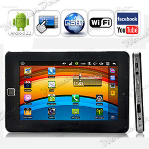 New 7" Google Android 2.2 Tablet GSM Cellphone Laptop 3G UMPC Wifi MID VIA8650 256MB 4GB