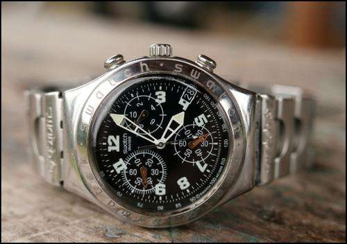 Men s Watches Swatch IRONY SWISS Stainless Steel 4 Jewels Genuine Item Indulgence by GAMU was listed for 850.00 on 4 Jun at 18 34 by Chillies for Africa in Cape Town ID 38148312